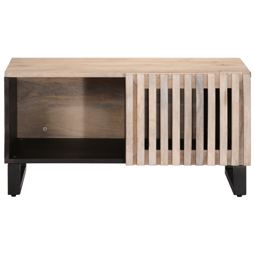 Coffee Table 80X51X40 Cm Solid Wood Mango