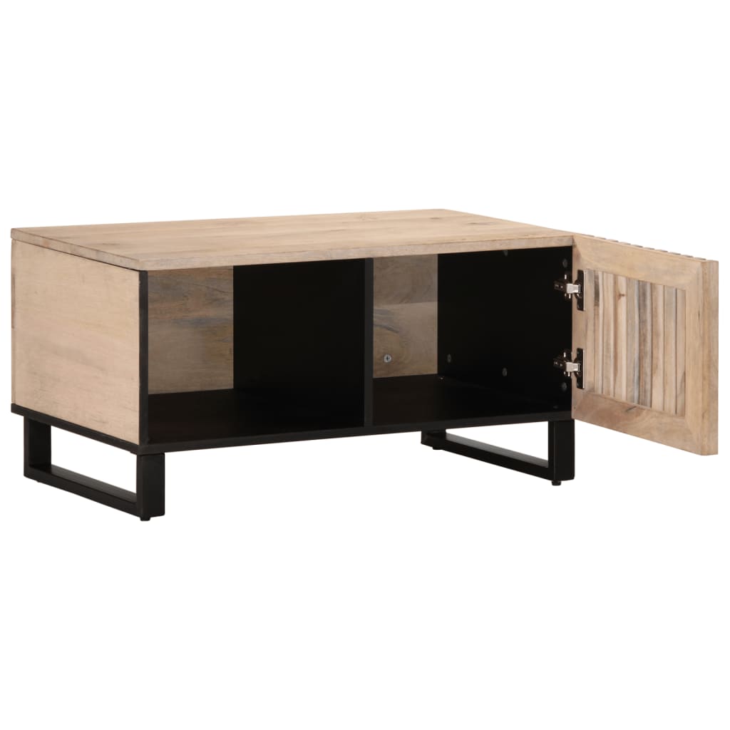 Coffee Table 80X51X40 Cm Solid Wood Mango