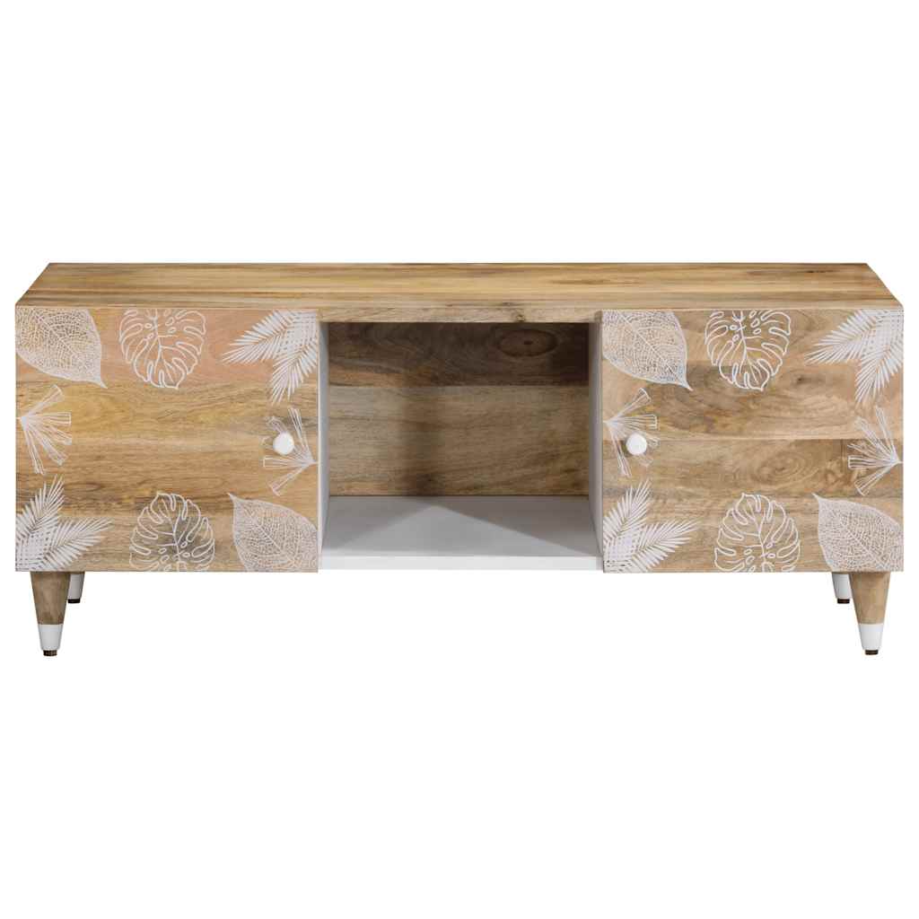 Coffee Table 100X54X40 Cm Solid Wood Mango